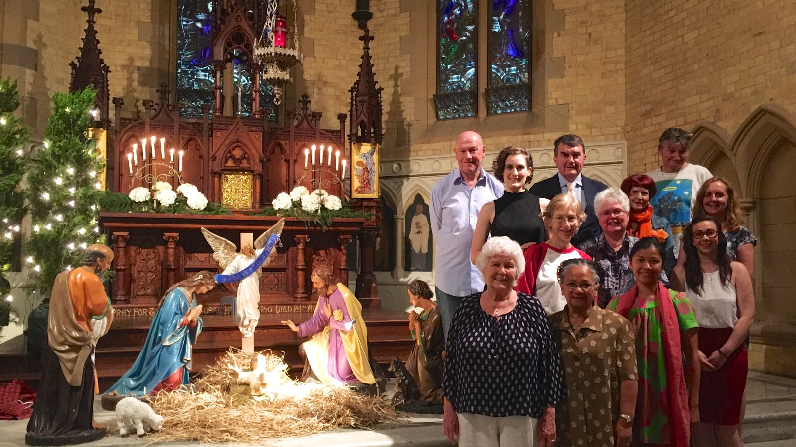 The choir of St Canice's
